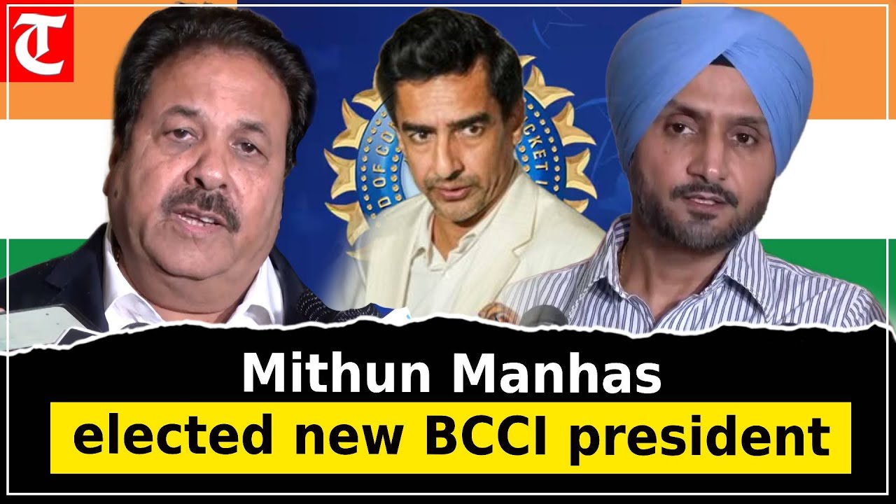 Mithun Manhas, former Delhi cricketer, elected new BCCI president