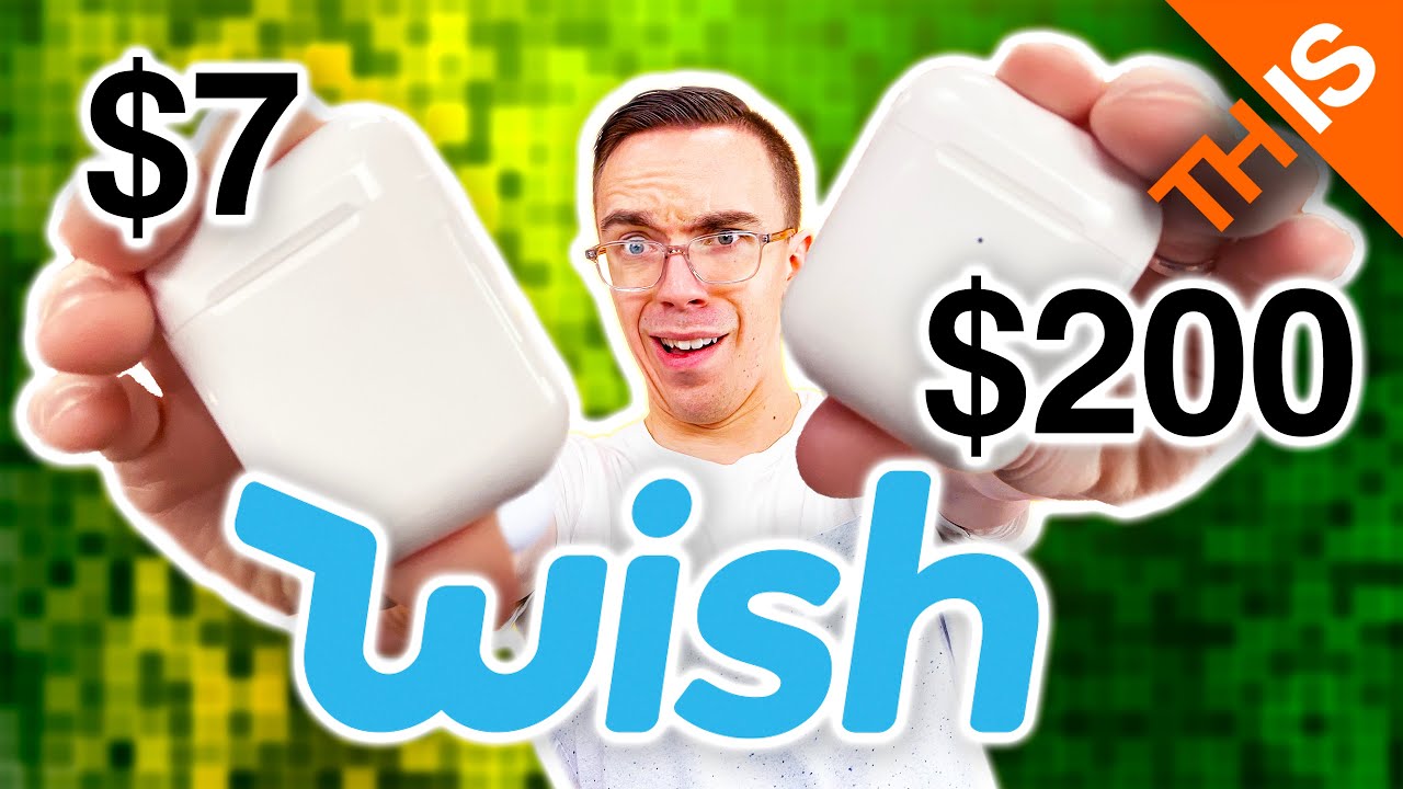 Trying $7 AirPods from WISH