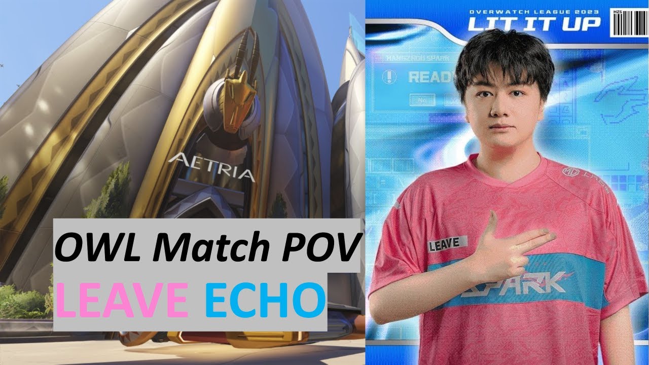 LEAVE ECHO POV on Nubani Overwatch League Hangzhou Spark vs Dallas Fuel