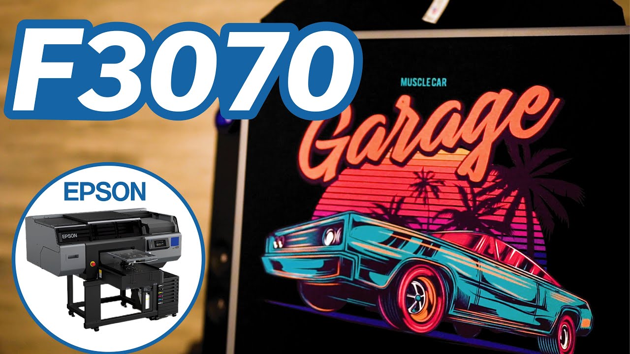 NEW Epson F3070 |  Direct to Garment Printer | All You Need To Know