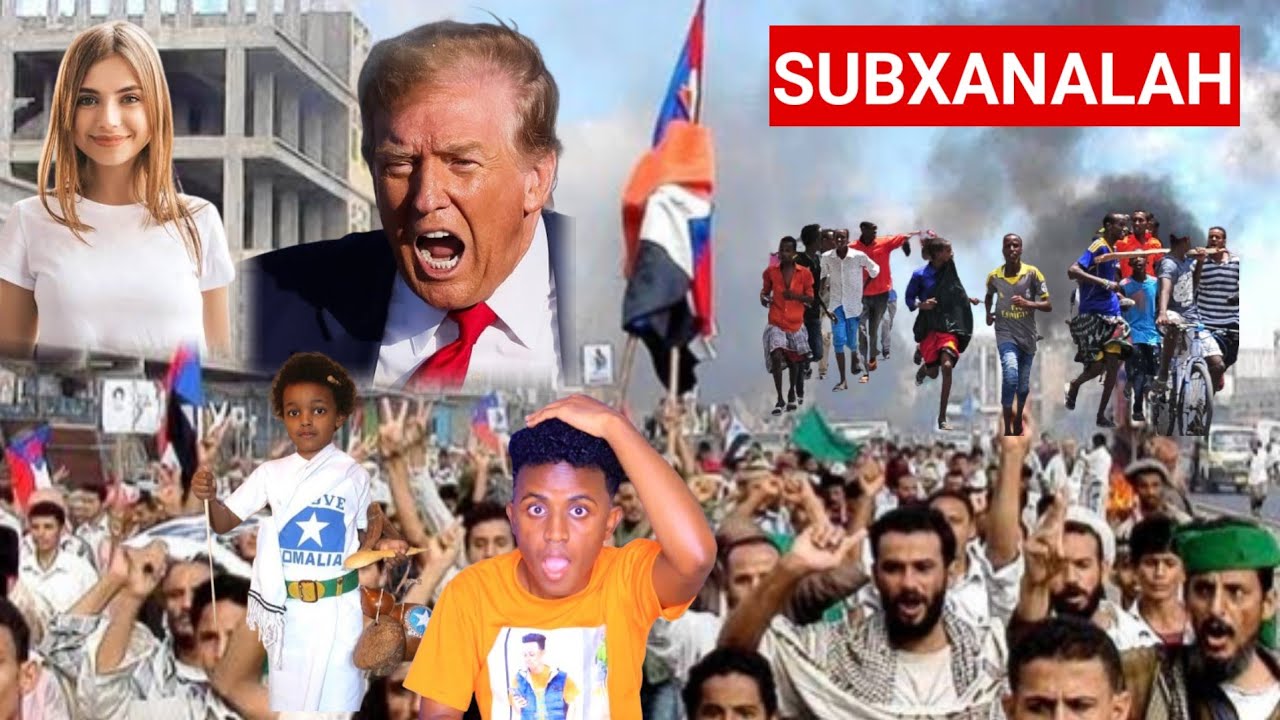 DEG DEG TRUMP OO KIIS FADEEXAD AH LAGU QABTAY & SOMALIDII OO KU FARXAY