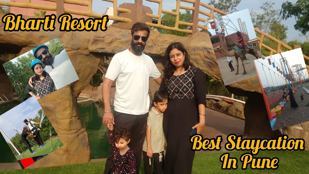 Escape from City Life 🏕️ | Bharti Resort Pune Staycation Vibes #staycation #resort