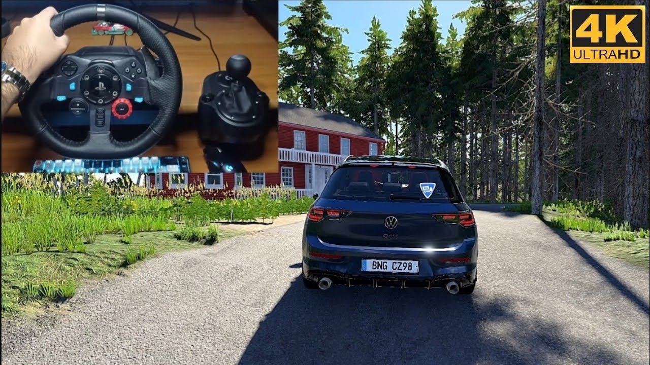 Volkswagen Golf GTI | Hot Hatch POV Drive | BeamNG.drive | Logitech G29 [4K]