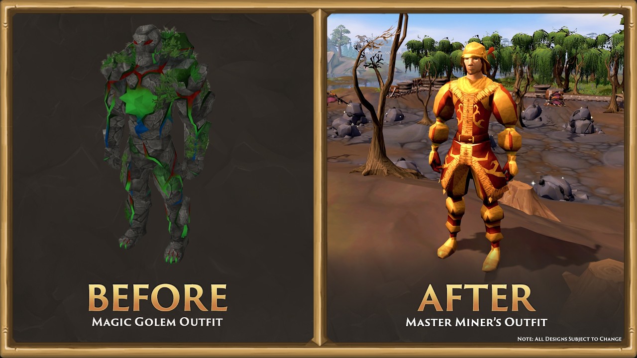 Jagex is changing skilling outfits and my opinions on them