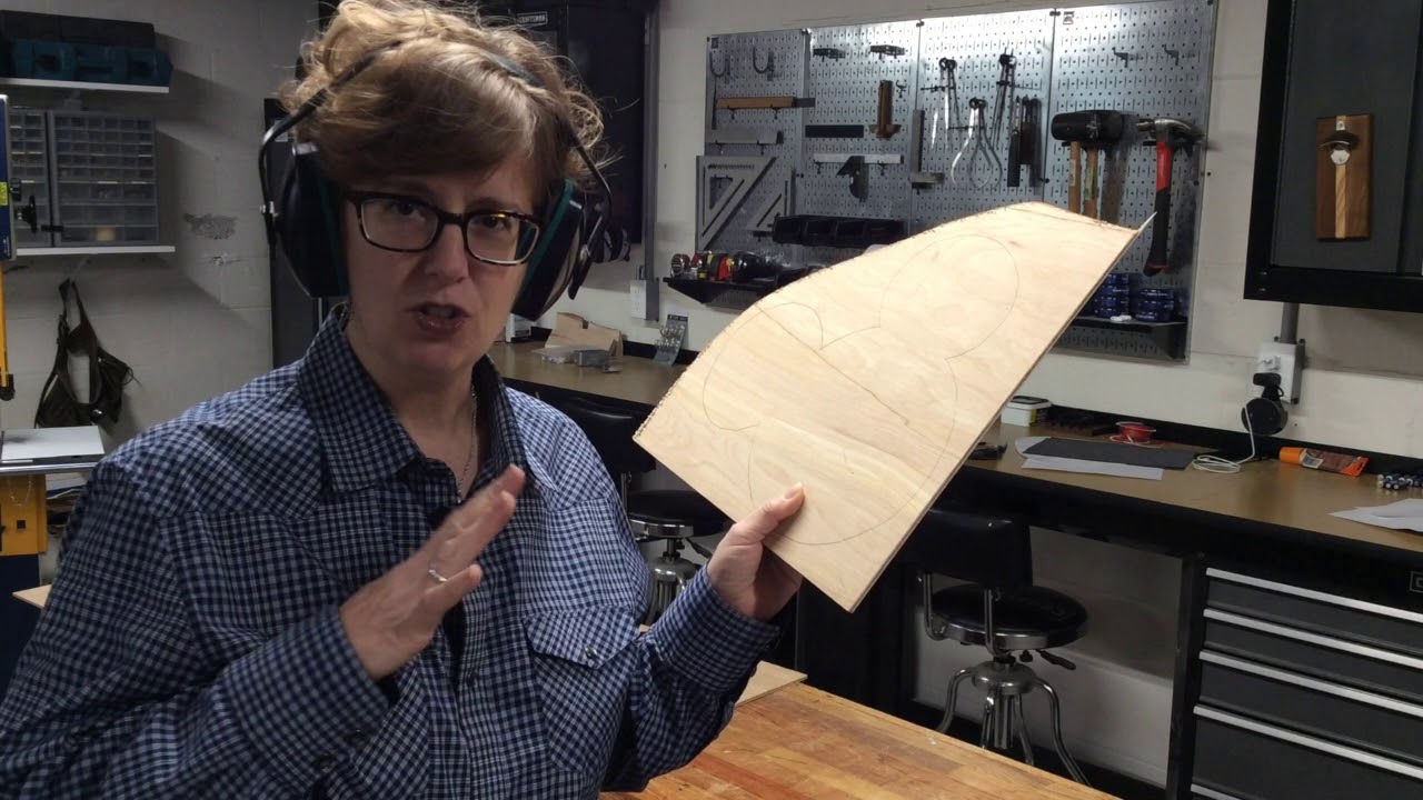 Part 2: Cutting and sanding your  Mickey
