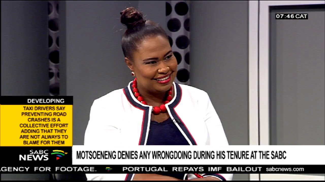 Motsoeneng denies any wrongdoing during his tenure at the SABC Part 1
