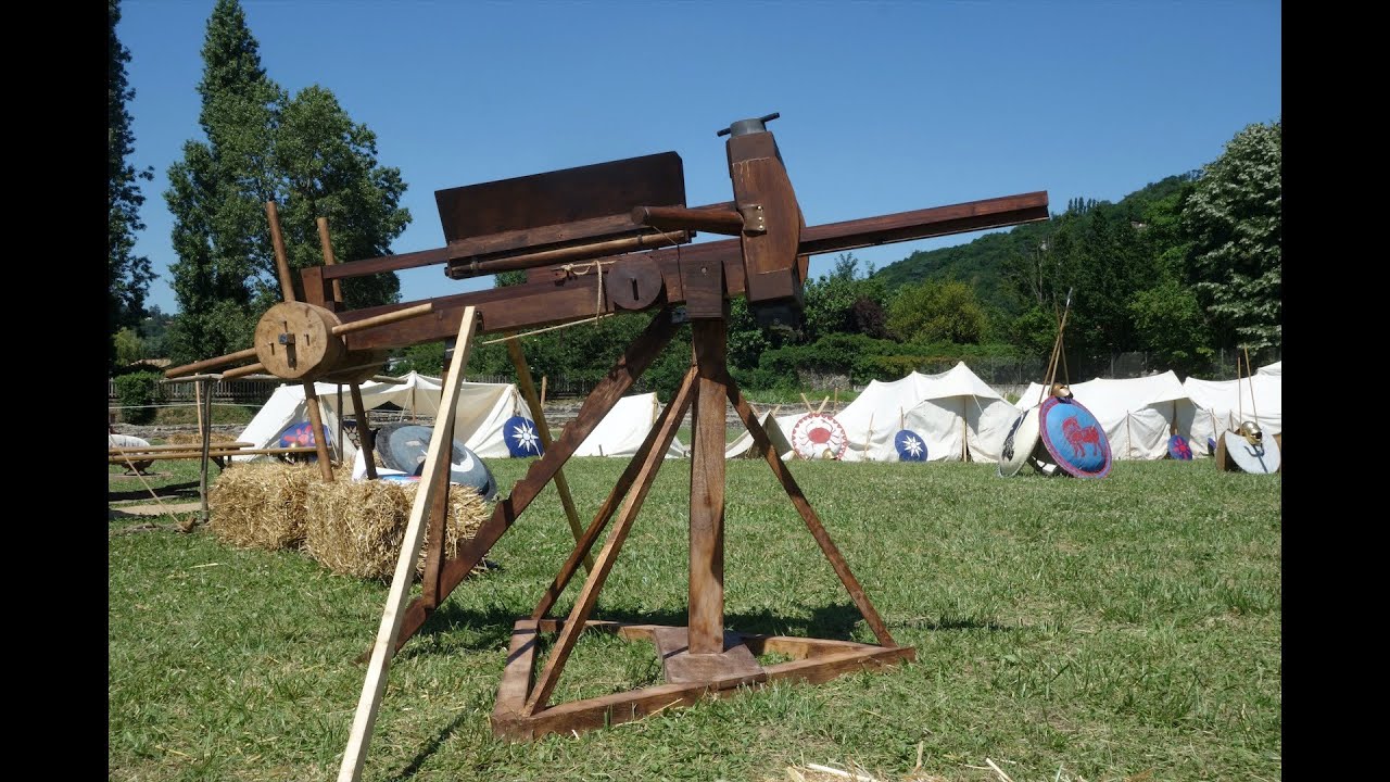 Polybolos - 09 Tests et tirs réels - Une baliste automatique antique - Archéologie expérimentale