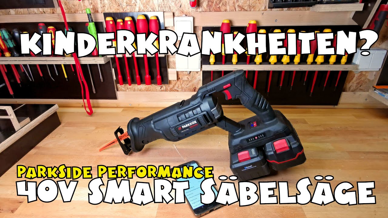 40V Smart Akku-Säbelsäge PPSSA 40 Li PARKSIDE PERFORMANCE