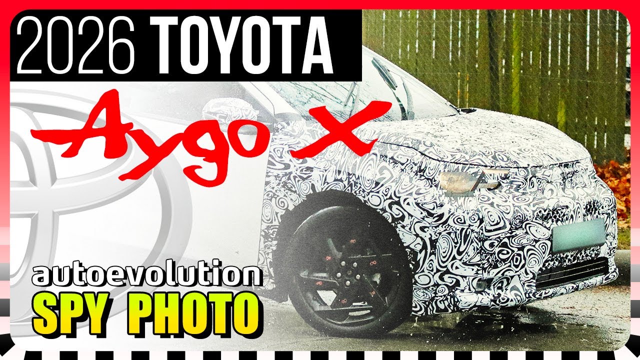 SPY SHOTS: 2026 Toyota Aygo X