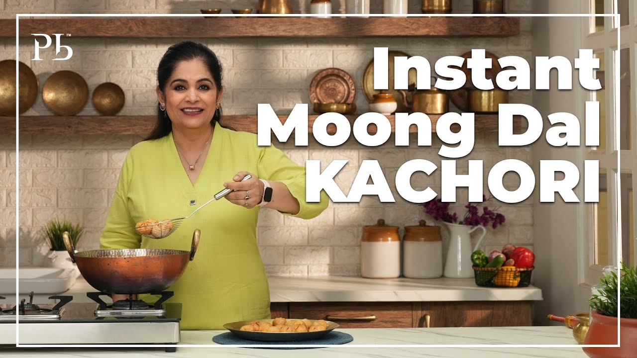 Instant Moong Dal Kachori I  बिना दाल भिगोये बनायें खस्ता मिनी मूंगदाल कचौड़ी  I Pankaj Bhadouria