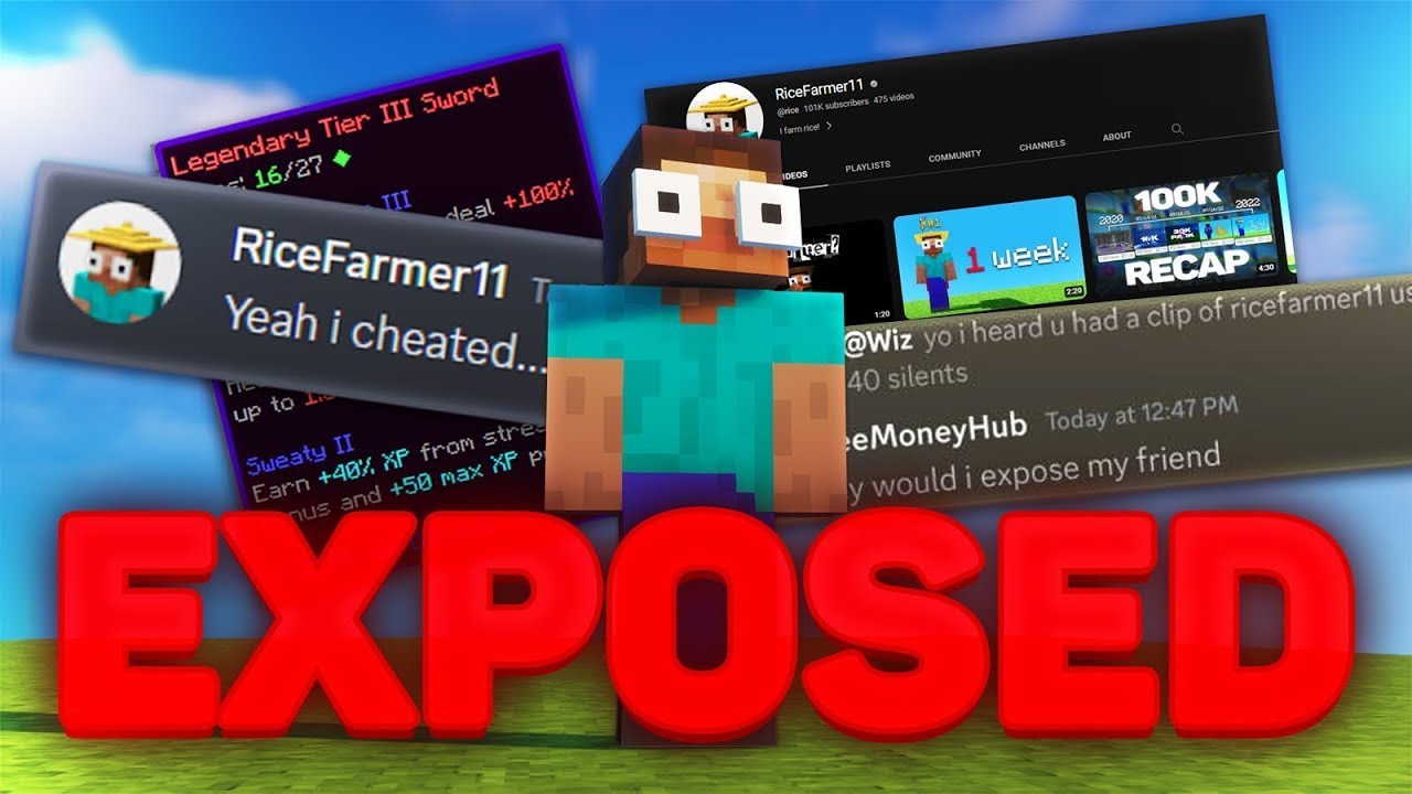 New Evidence Of RiceFarmer11 Cheating