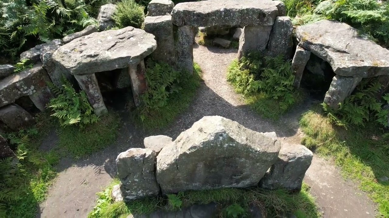 Druids temple  in ripon North Yorkshire part  1 (drone footage )