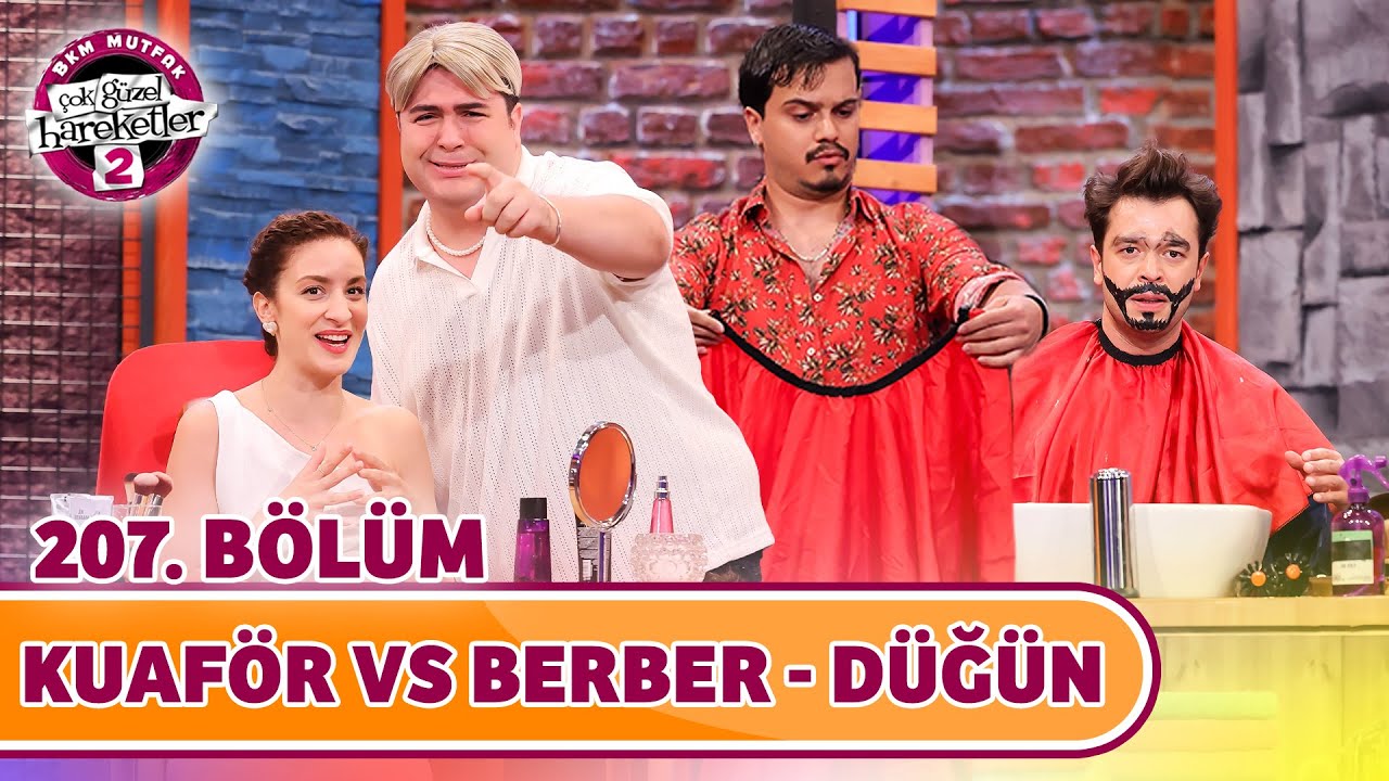 Kuaf&ouml;r VS Berber - D&uuml;ğ&uuml;n (207. B&ouml;l&uuml;m) - &Ccedil;ok G&uuml;zel Hareketler 2