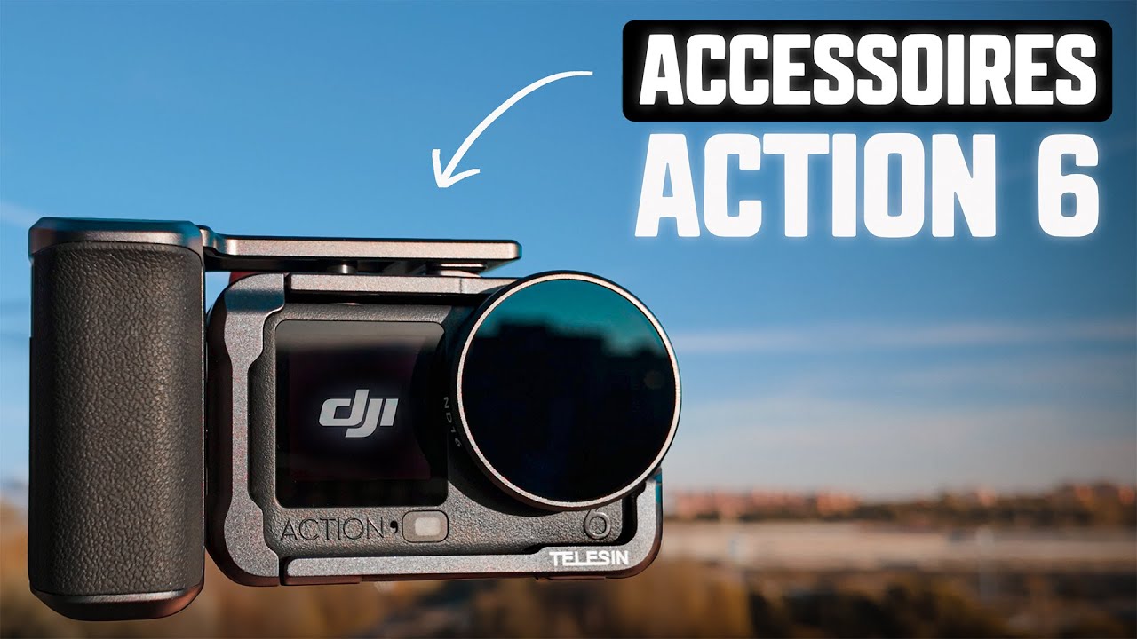 DJI Action 6 / Les accessoires que je vais VRAIMENT utiliser !