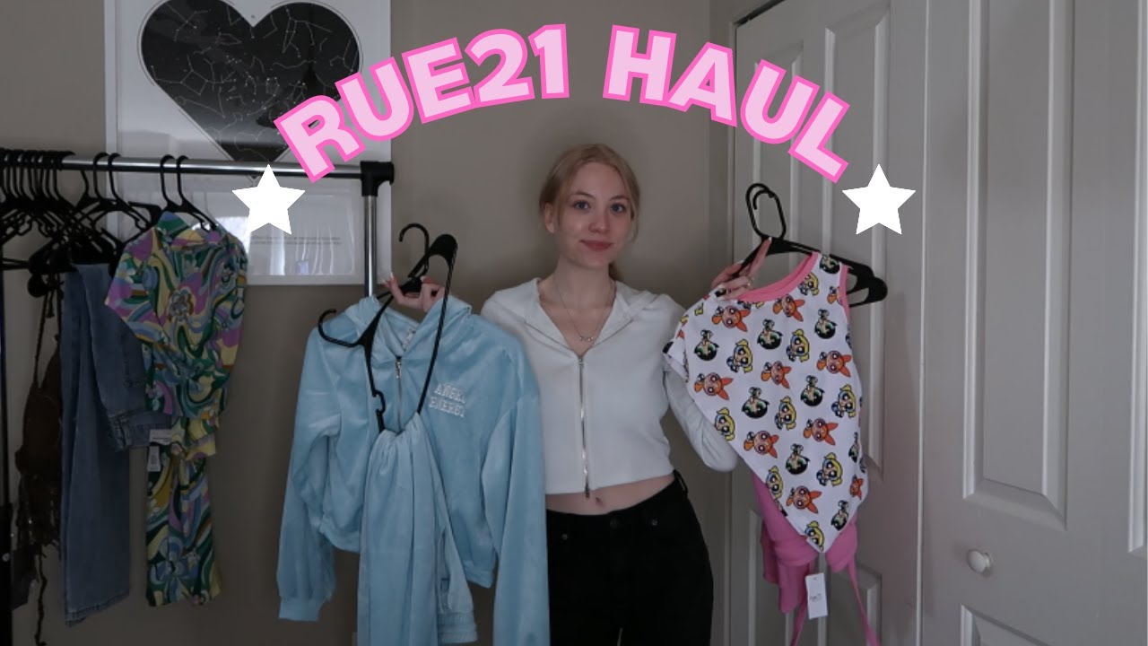 RUE21 TRY ON HAUL 2022! | RUE21 comfy clothing, two piece sets, jeans & more