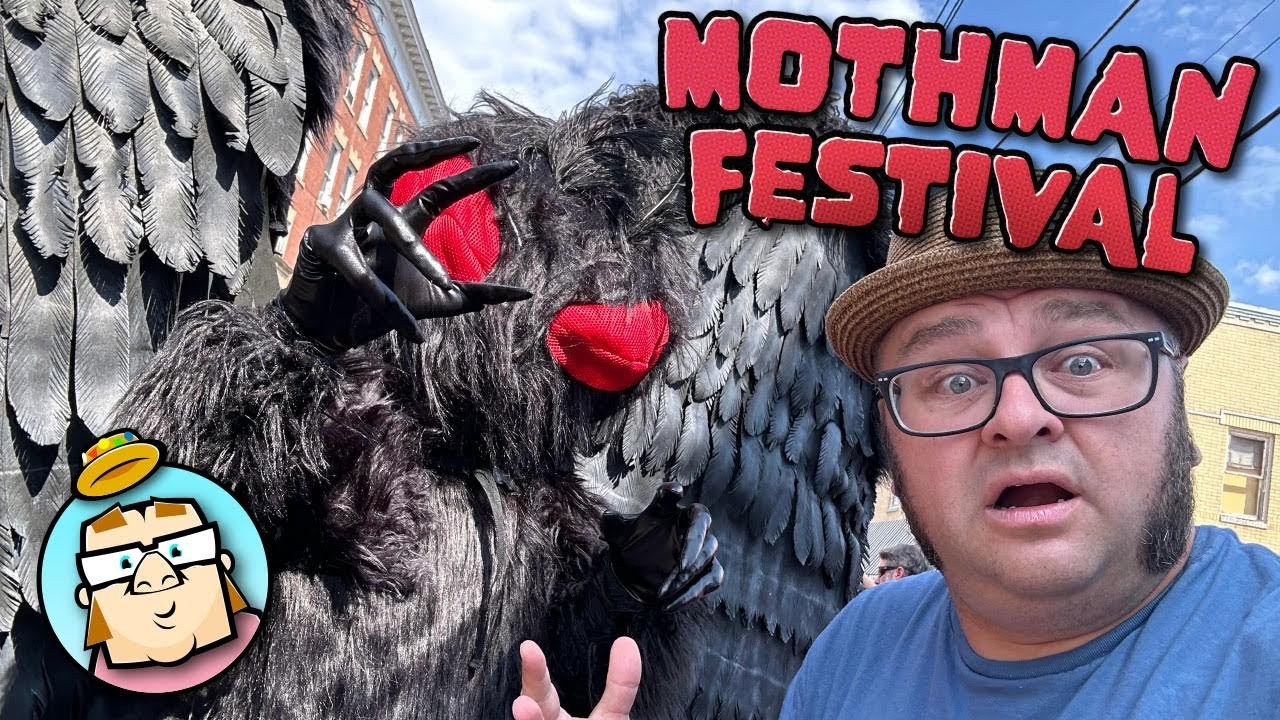 Mothman Festival 2024! Mothman Burrito! I Met the Grafton Monster!  Point Pleasant, WV