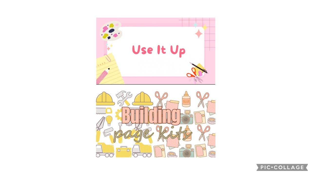 Building page kits to use it up week 10