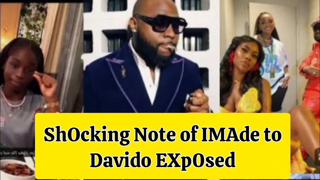 ShOcking Note IMAde Sènt To Davido EXp0sed Adeleke's In ShOck Sophia.... 