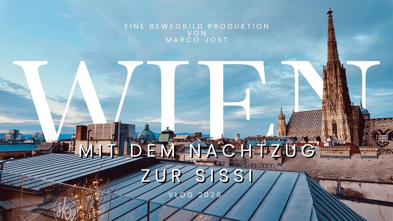 Imperiale Nachtfahrt: Mit dem Nightjet in die Kaiserstadt Wien VLOG 26 4K