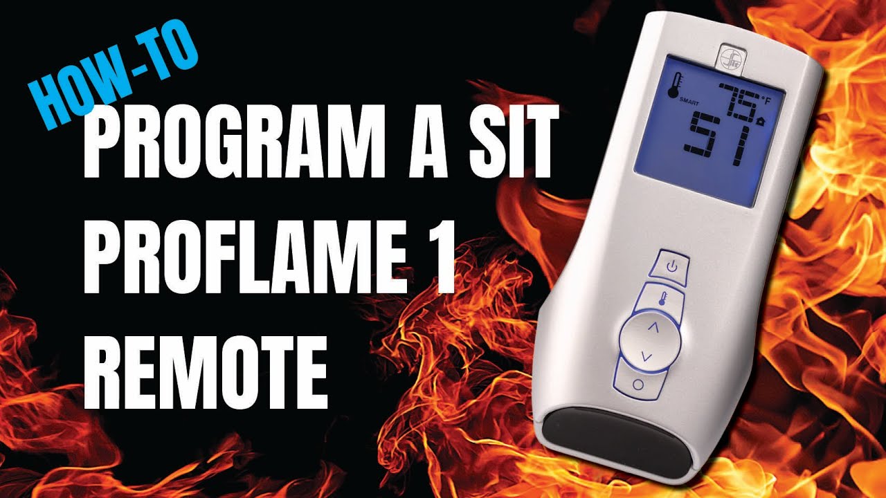 Proflame 1 Fireplace Remote Programming Instructions (How To)