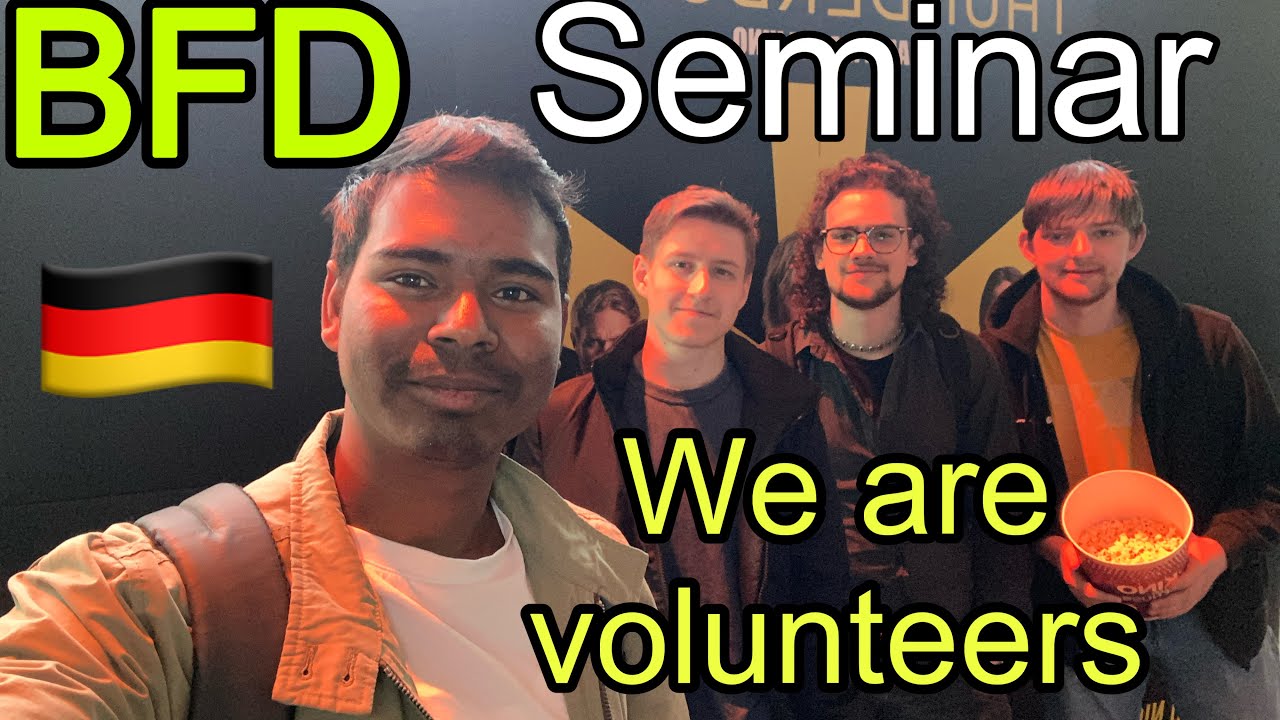 BFD Seminar in Germany | Day 3 Vlog from Braunschweig [ English ] #germany