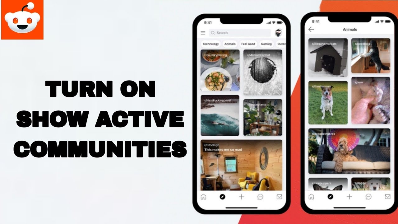 How To Turn On Show Active Communities On Reddit App