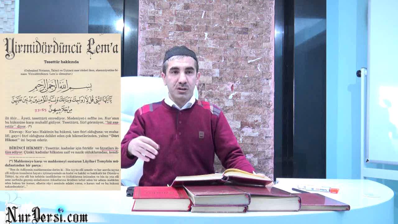 24.lema Tesettür Risalesinin Nazmı Maanisi Murat Dursun