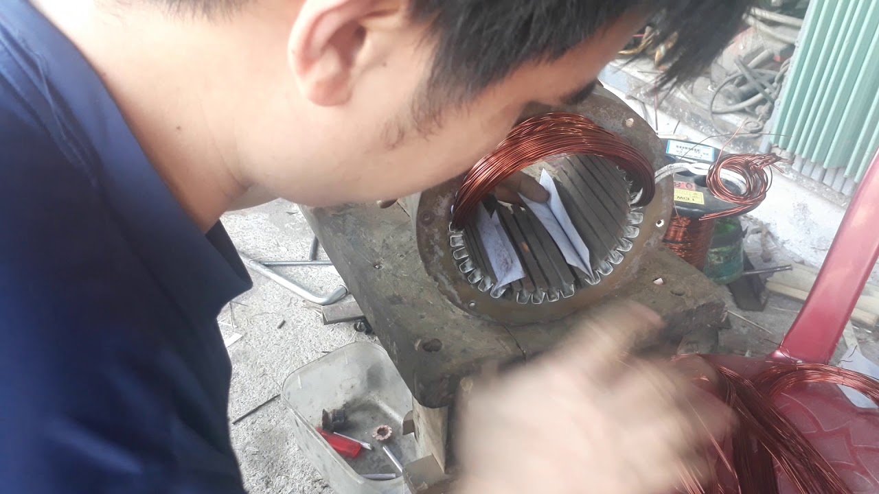 Đây là cách quấn + đấu nối mọi củ phát điện com lê đồng bộ
