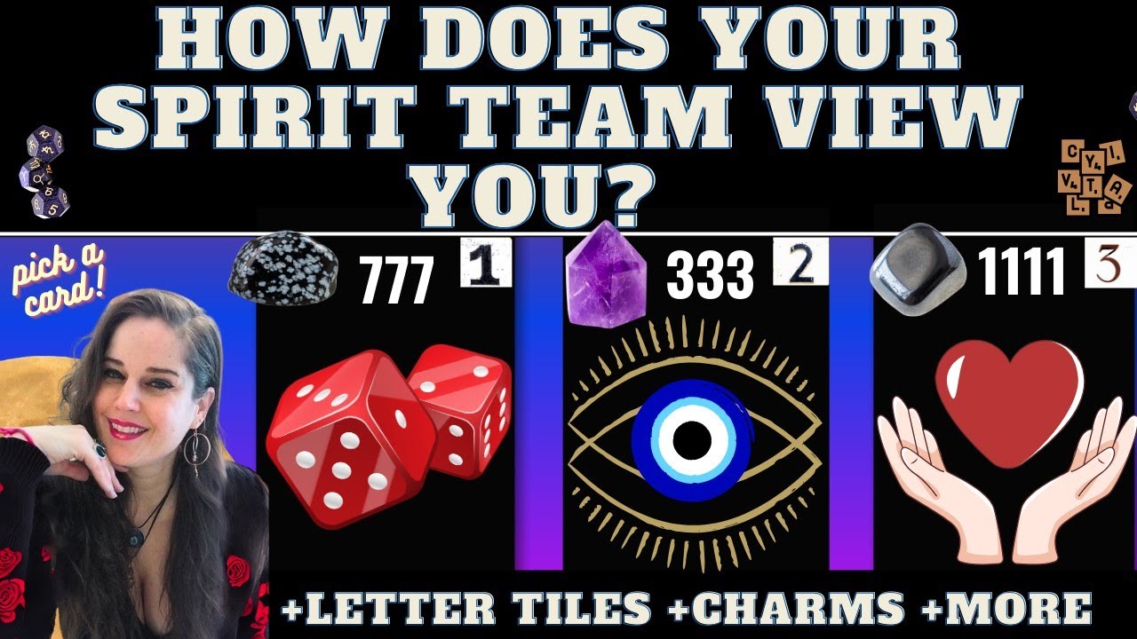 HOW DOES YOUR SPIRITUAL TEAM VIEW YOU? WHY ARE YOUR GUIDES PROUD OF YOU? TAROT PICK A CARD +details