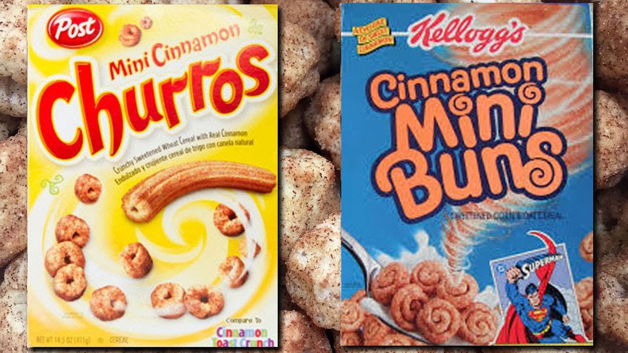 Cinnamon Mini-Buns (1991) & Mini Churros (2011)