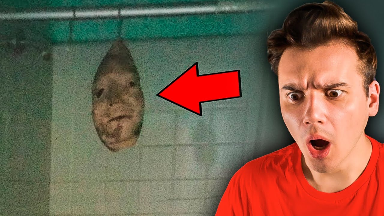 жуткое ЛИЦО в ВАННОЙ (что это?) 🗿🔪 9 Страшных Видео *Реакция* 🗿 Канал Необъяснимое | Рома Субботин