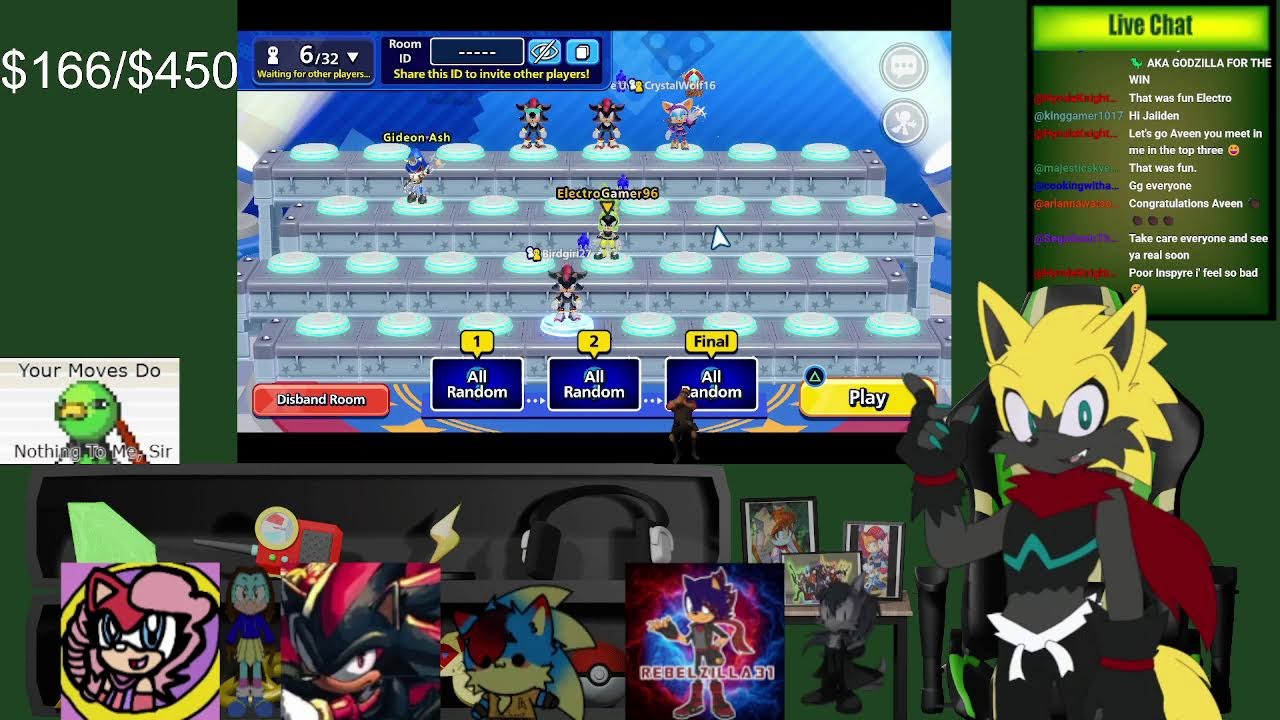 Electro's New Gaming PC Donation Stream Day 3 - SONIC RUMBLE!!!