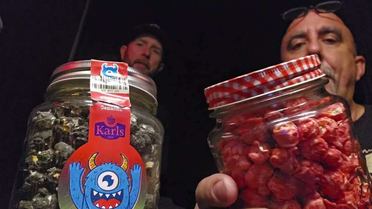 Popcorn Pete- with guest Kevin from work!