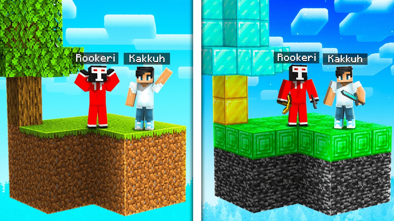 Minecraft RANDOMIZER SkyBlock HAASTE w/ rookeri