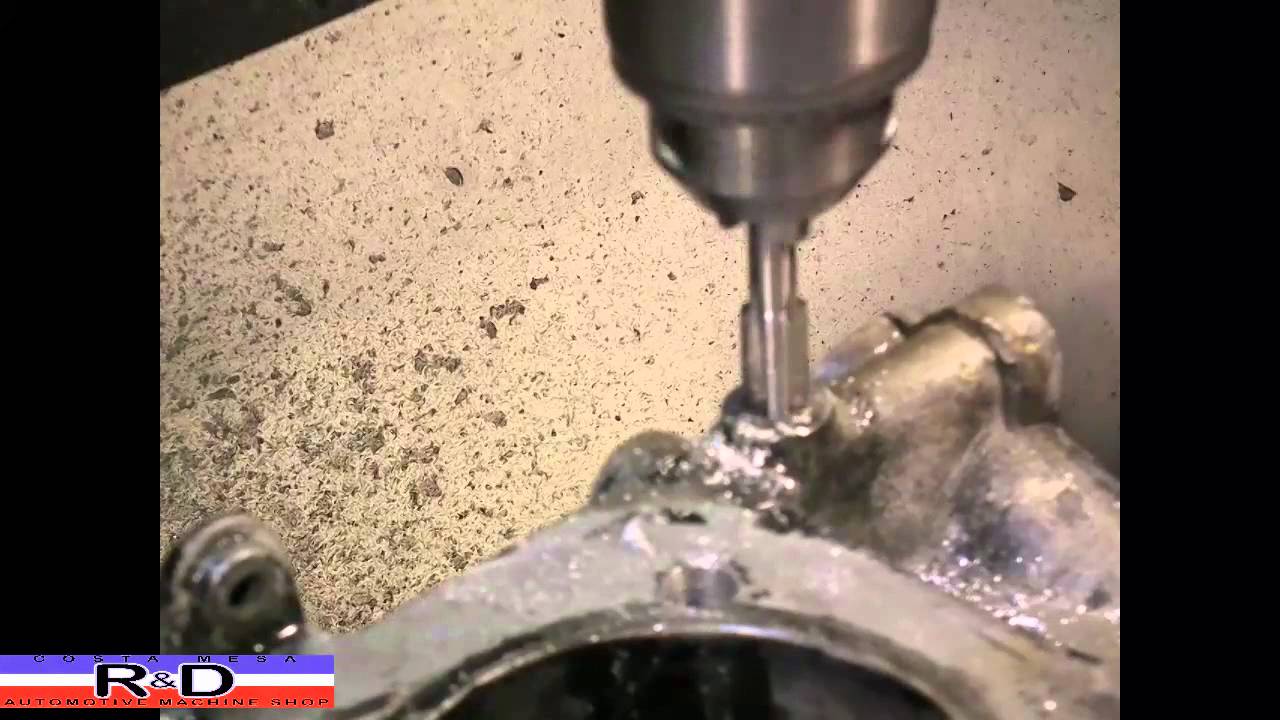 Pipe Thread Repair on VW Case