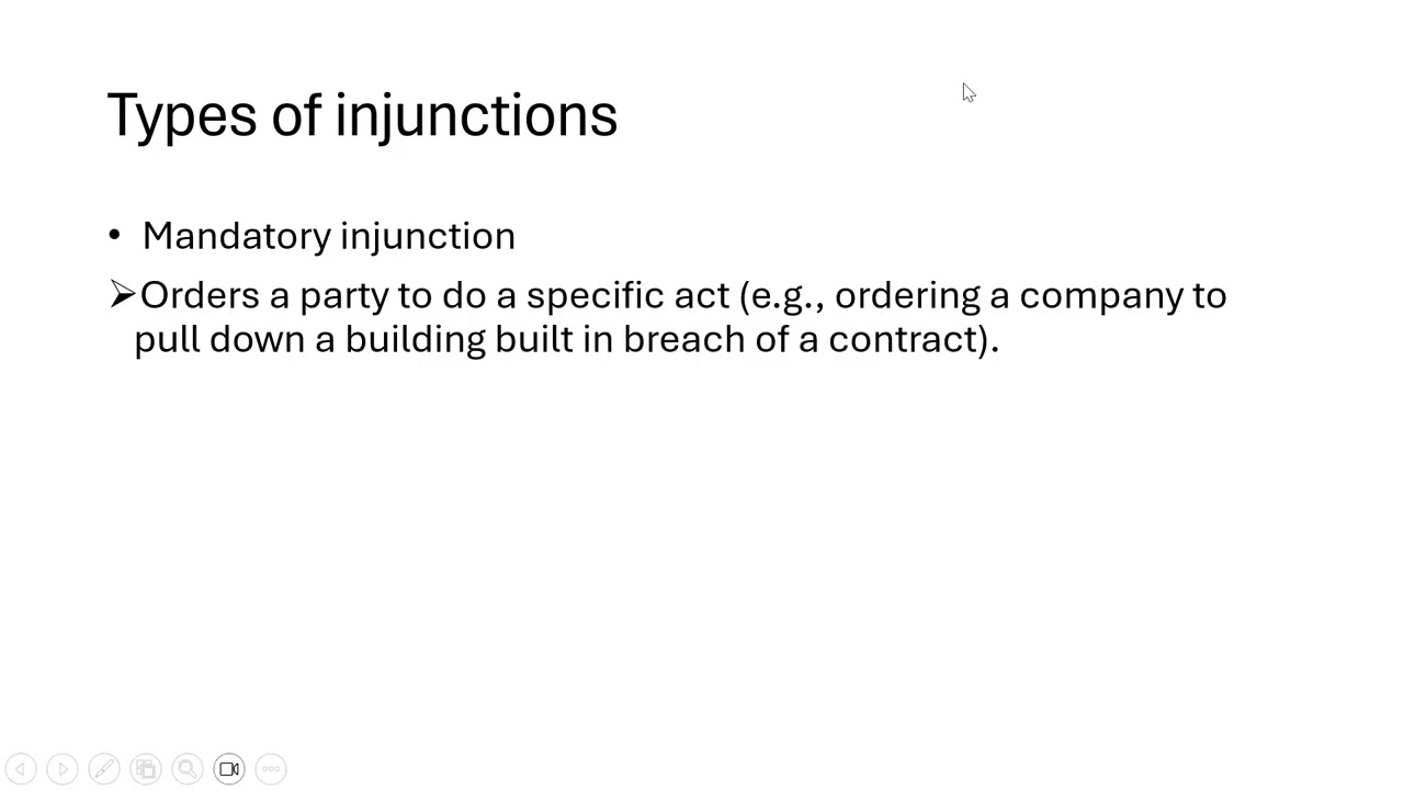 Injunctions explained