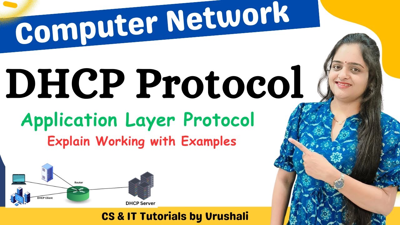 CN 33 : DHCP Protocol | Working with Example | Application Layer
