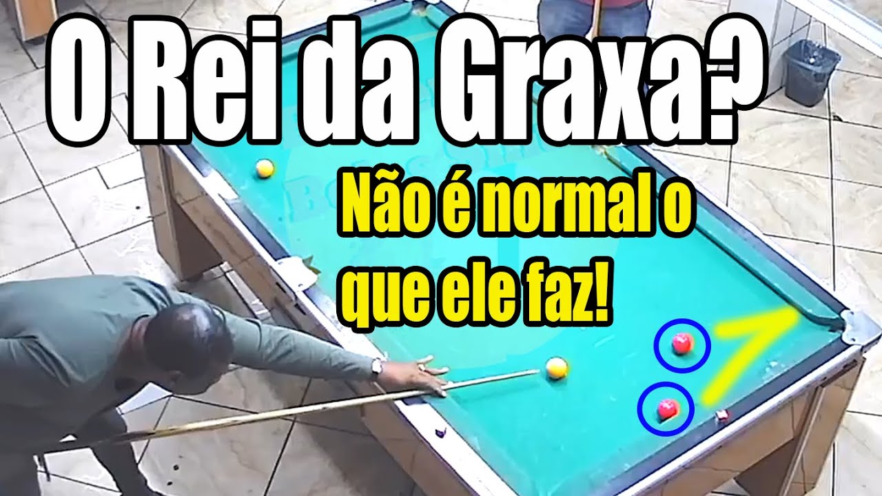 🔴Nego Wilson o Rei das Graxas? Não é possível EFEITO demais na SINUCA, Trancada Impossível🟡Loucura!