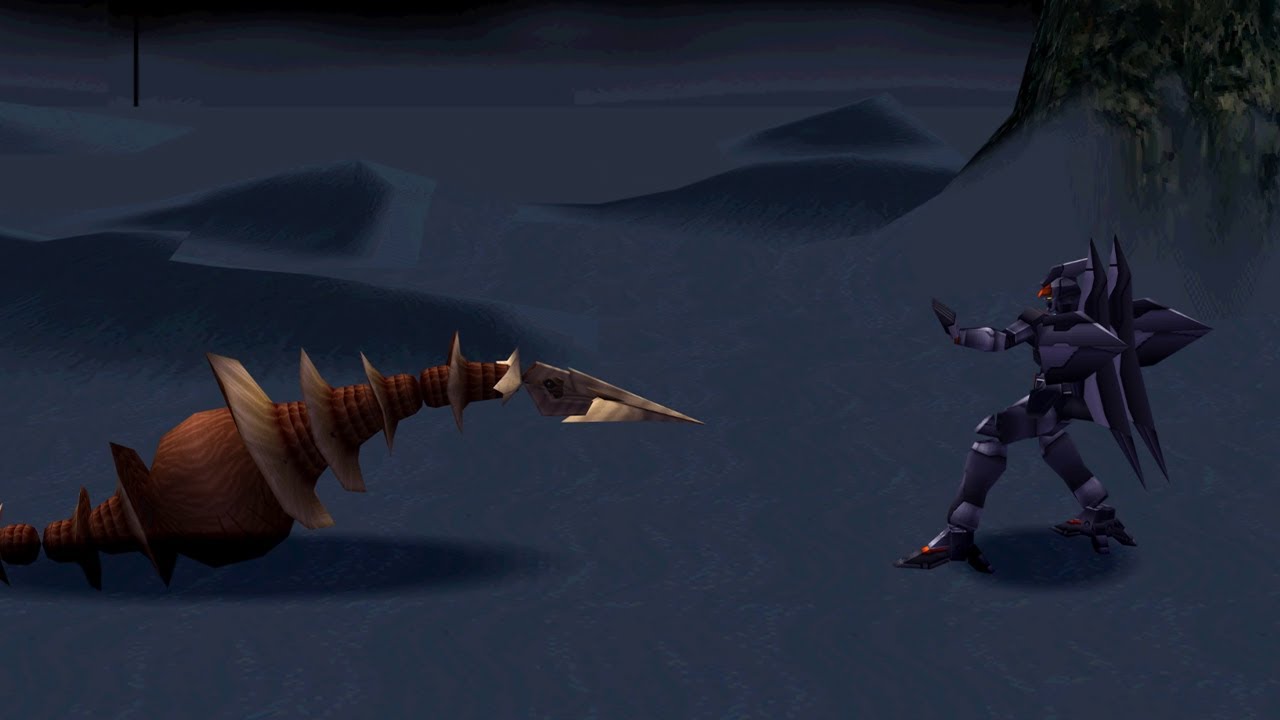 Xenogears - Wyrm Fight