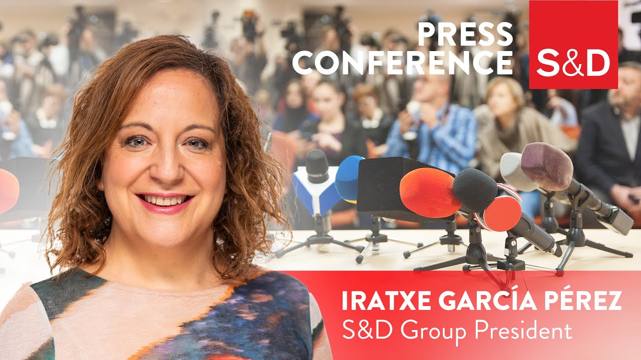 DE | S&D Press Conference | Iratxe García Pérez | 16/12/2025