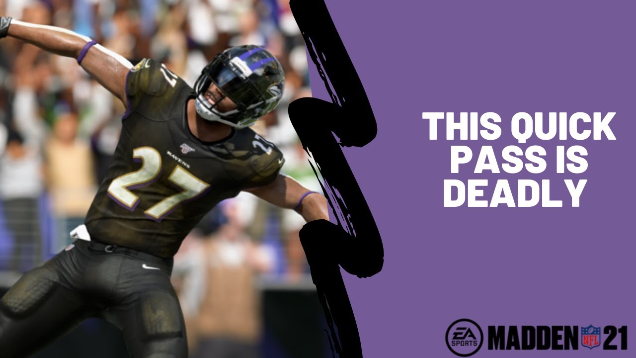 How to Beat the Blitz in Madden 21| One of The Best Quick Passes in Madden 21| Madden 21 Tips|
