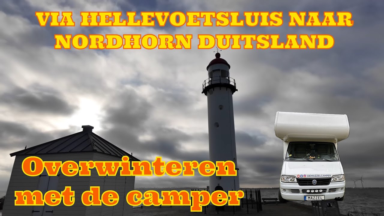 848 CAMPERREIS VIA HELLEVOETSLUIS NAAR NORDHORN DUITSLAND 