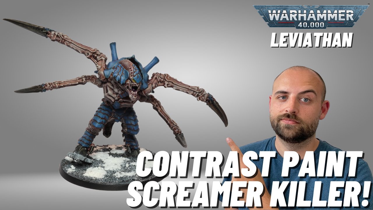 How to paint the Screamer Killer from Leviathan for Tyranids in #new40k!