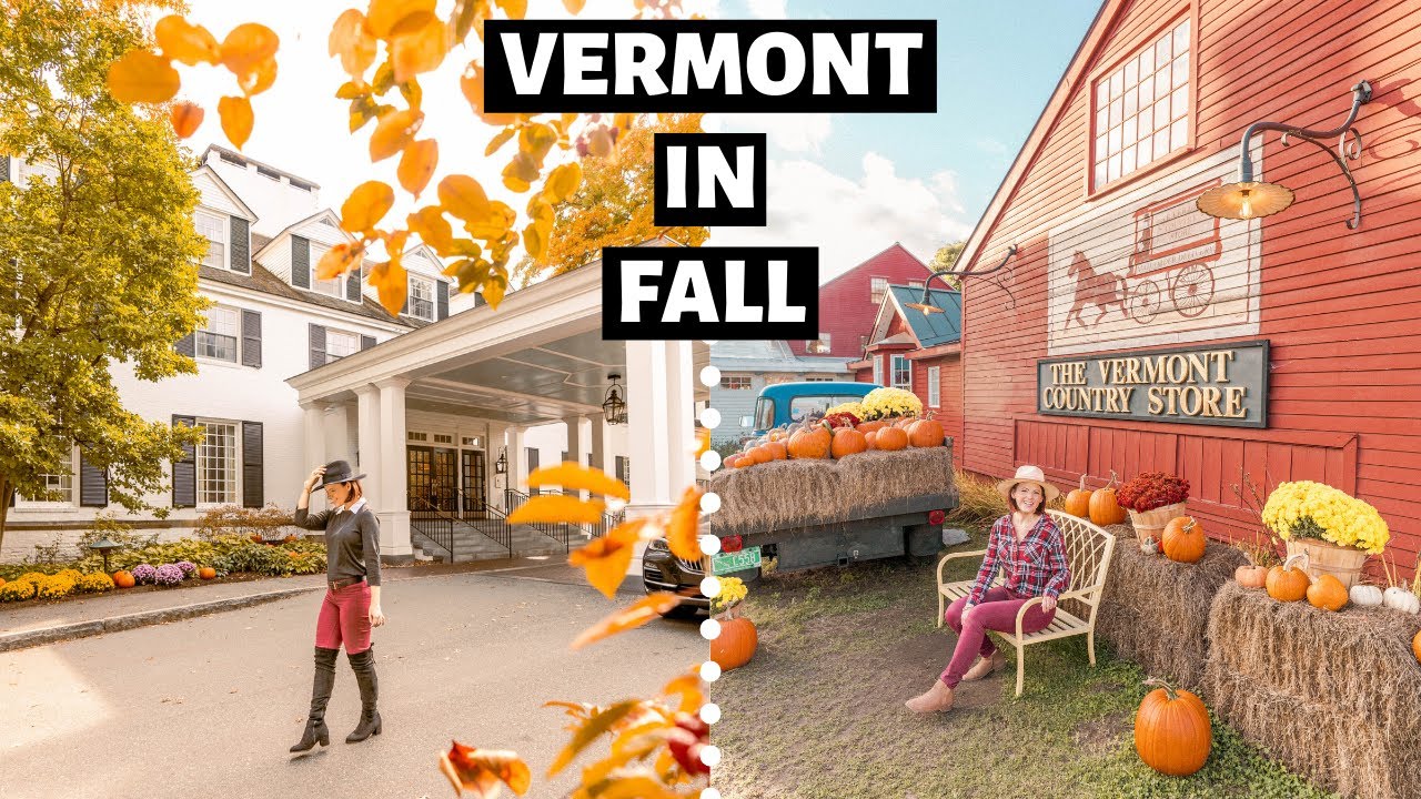 Vermont Fall Road Trip // Woodstock Vermont // Vermont Scenic Drives