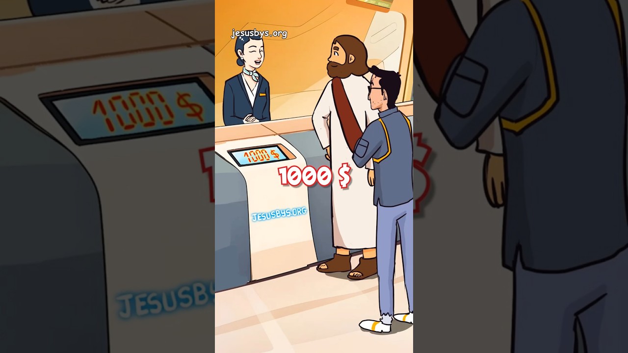 🎫 Jesus Helps Pedro Fly &ndash; Even Without Money! 🛫 #jesus #jesuschrist #jesuslovesyou
