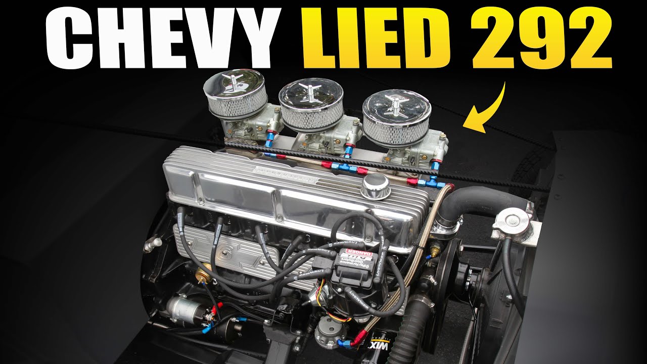 Шокирующая правда о запрещенном рядном 6-цилиндровом двигателе Chevrolet 292, о которой вы не знали!
