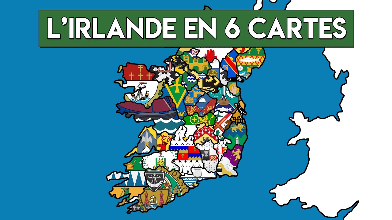6 CARTES SUR L'IRLANDE