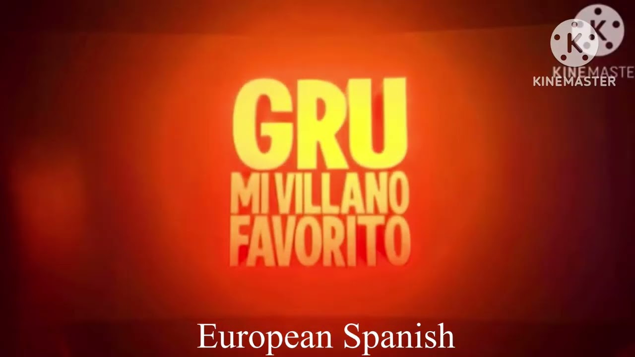 Despicable me 4 all title cards all languages