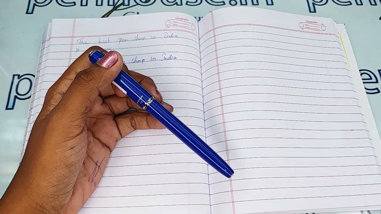 Jinhao Y6 Blue Body Fine Nib Converter Fountain Pen Model 18842