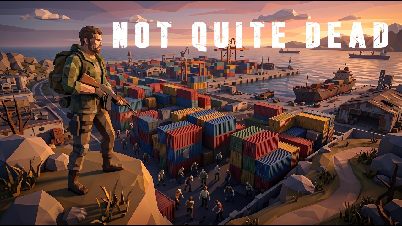 Not Quite Dead: Open World Survival (Playtest) | NEW Low Poly Survival Game!